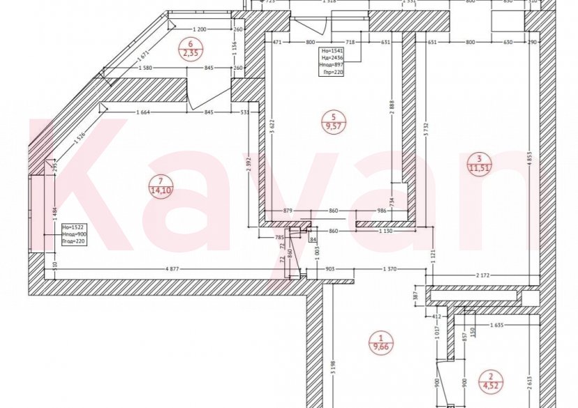 Продажа 2-комн. квартиры, 57.5 кв.м фото 17 Продажа 2-комн. квартиры, 57.5 кв.м фото 17