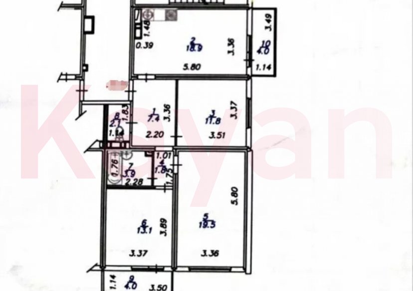 Продажа 4-комн. квартиры, 78.5 кв.м фото 8 Продажа 4-комн. квартиры, 78.5 кв.м фото 8