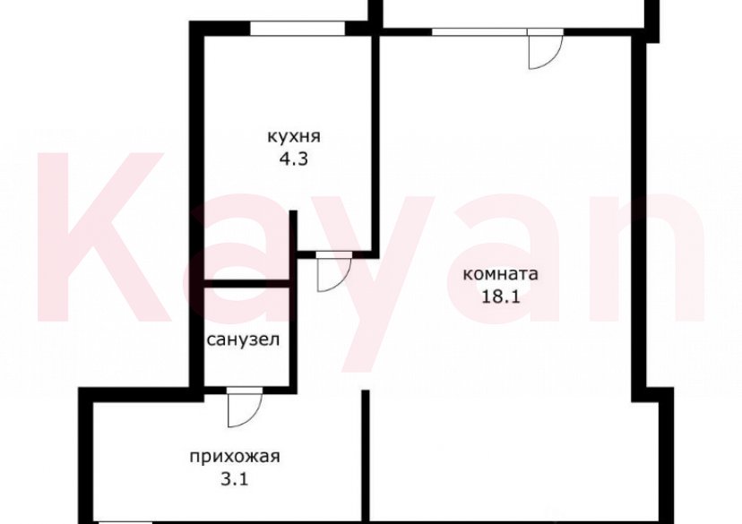 Продажа 1-комн. квартиры, 27 кв.м фото 4 Продажа 1-комн. квартиры, 27 кв.м фото 4