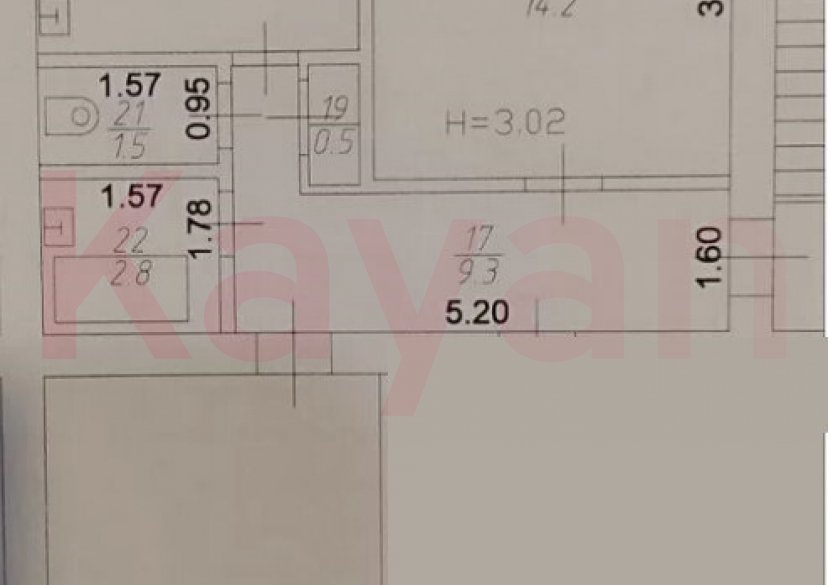 Продажа 2-комн. квартиры, 60 кв.м фото 9