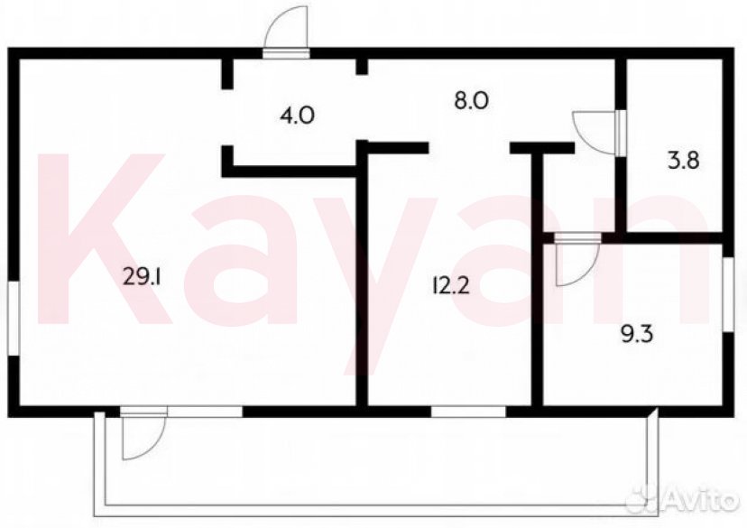 Продажа 3-комн. квартиры, 66.4 кв.м фото 3 Продажа 3-комн. квартиры, 66.4 кв.м фото 3