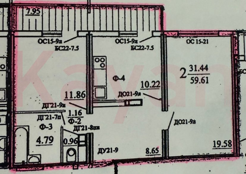 Продажа 2-комн. квартиры, 60 кв.м фото 12 Продажа 2-комн. квартиры, 60 кв.м фото 12