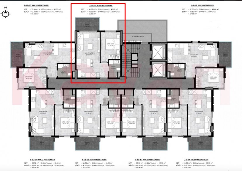 Продажа 2-комн. квартиры, 56 кв.м фото 0