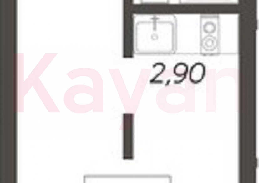 Продажа студии, 20.72 кв.м фото 3 Продажа студии, 20.72 кв.м фото 3