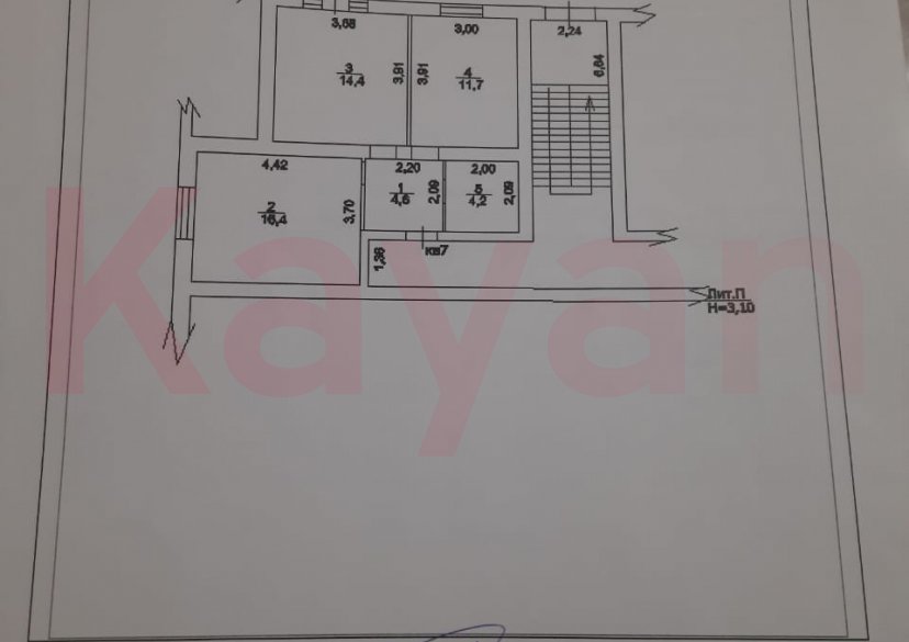 Продажа 2-комн. квартиры, 51.3 кв.м фото 14