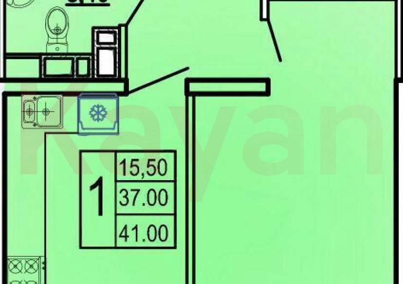 Продажа 1-комн. квартиры, 45 кв.м фото 1 Продажа 1-комн. квартиры, 45 кв.м фото 1