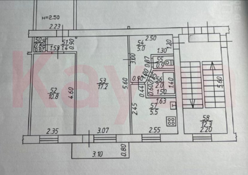 Продажа 3-комн. квартиры, 56 кв.м фото 7 Продажа 3-комн. квартиры, 56 кв.м фото 7