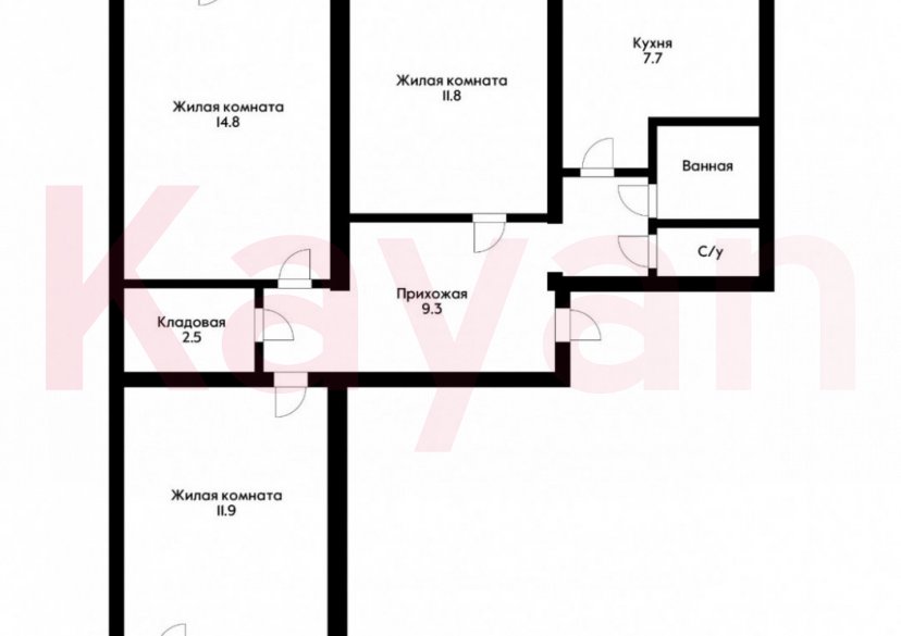 Продажа 3-комн. квартиры, 64 кв.м фото 11 Продажа 3-комн. квартиры, 64 кв.м фото 11