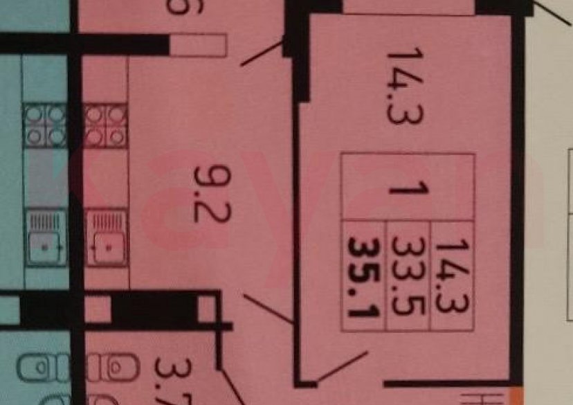 Продажа 1-комн. квартиры, 35 кв.м фото 16 Продажа 1-комн. квартиры, 35 кв.м фото 16