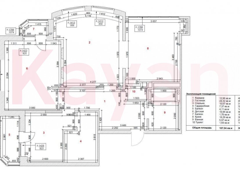 Продажа 3-комн. квартиры, 107 кв.м фото 19 Продажа 3-комн. квартиры, 107 кв.м фото 19