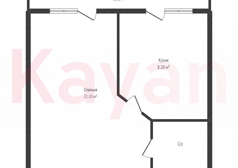 Продажа 1-комн. квартиры, 32.5 кв.м фото 6