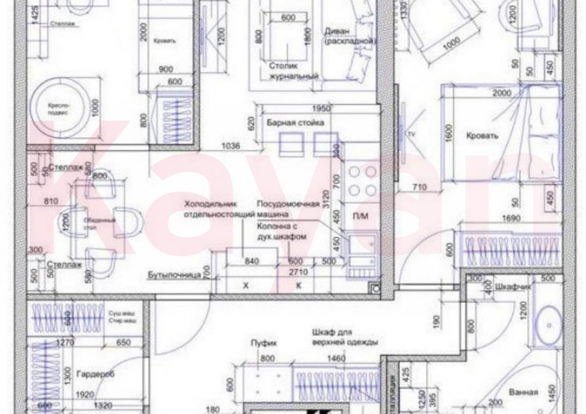 Продажа 2-комн. квартиры, 65 кв.м фото 10