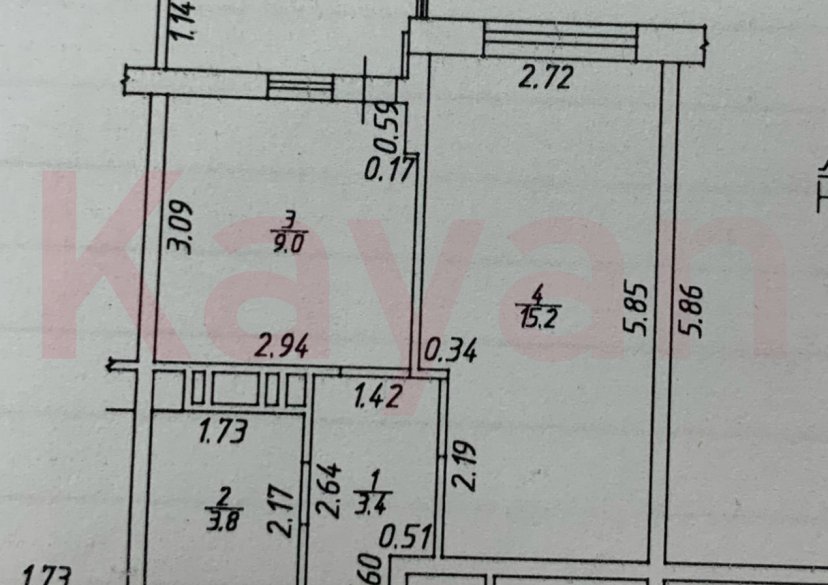 Продажа 1-комн. квартиры, 32 кв.м фото 9