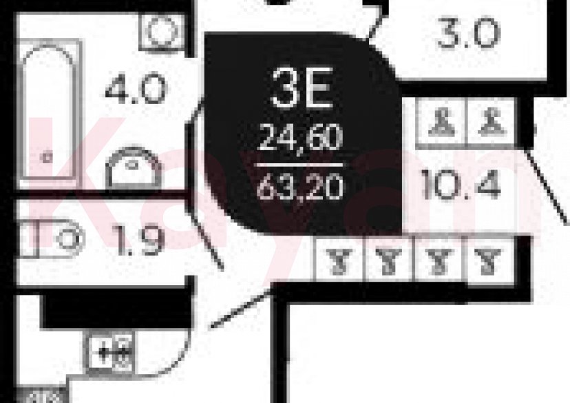 Продажа 3-комн. квартиры, 60 кв.м фото 0 Продажа 3-комн. квартиры, 60 кв.м фото 0