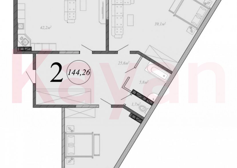 Продажа 3-комн. квартиры, 141 кв.м фото 0 Продажа 3-комн. квартиры, 141 кв.м фото 0