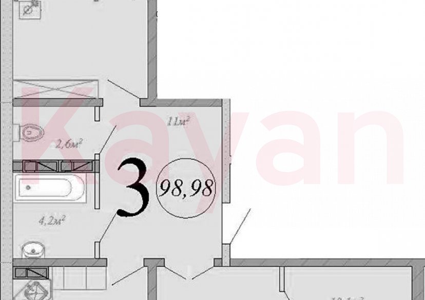 Продажа 4-комн. квартиры, 94.6 кв.м фото 0 Продажа 4-комн. квартиры, 94.6 кв.м фото 0