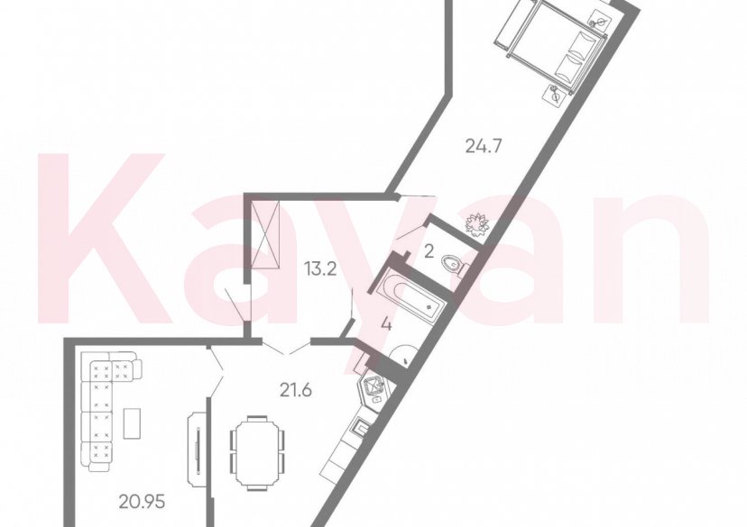 Продажа 3-комн. квартиры, 86.39 кв.м фото 0 Продажа 3-комн. квартиры, 86.39 кв.м фото 0