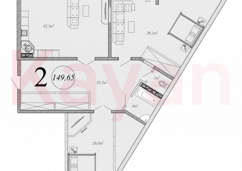 Продажа 3-комн. квартиры, 146.39 кв.м фото 0 Продажа 3-комн. квартиры, 146.39 кв.м фото 0