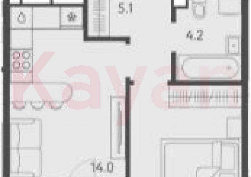 Продажа 1-комн. квартиры, 35.1 кв.м фото 0