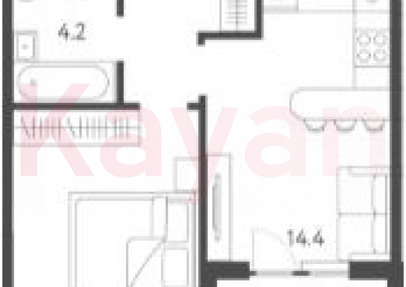 Продажа 1-комн. квартиры, 35.8 кв.м фото 0 Продажа 1-комн. квартиры, 35.8 кв.м фото 0