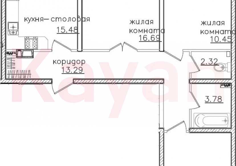 Продажа 4-комн. квартиры, 74.77 кв.м фото 0 Продажа 4-комн. квартиры, 74.77 кв.м фото 0