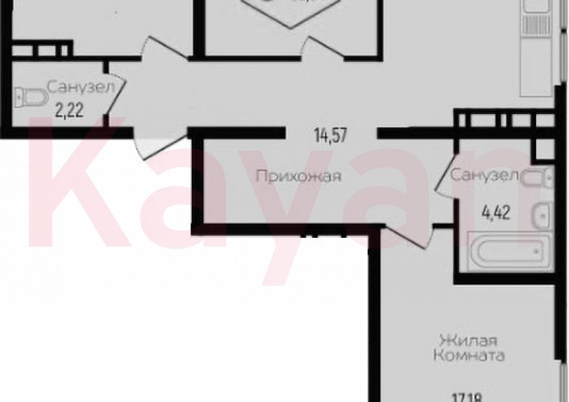 Продажа 4-комн. квартиры, 86 кв.м фото 0