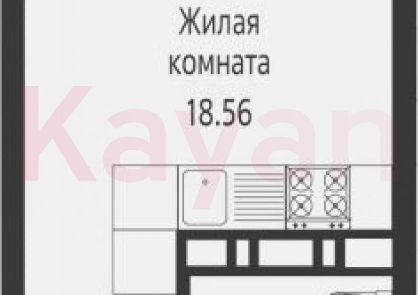 Продажа студии, 22.68 кв.м фото 0