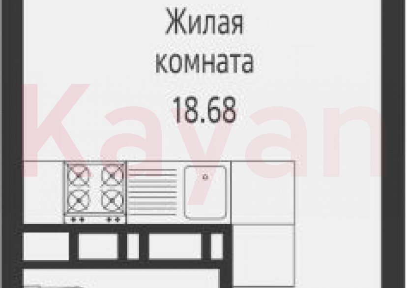 Продажа студии, 22.8 кв.м фото 0