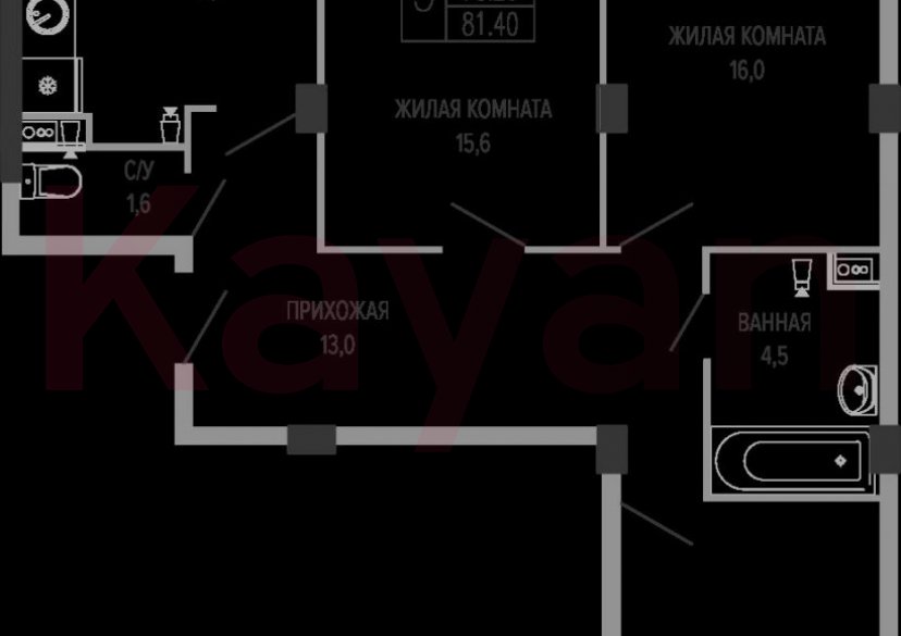 Продажа 3-комн. квартиры, 78.2 кв.м фото 0 Продажа 3-комн. квартиры, 78.2 кв.м фото 0