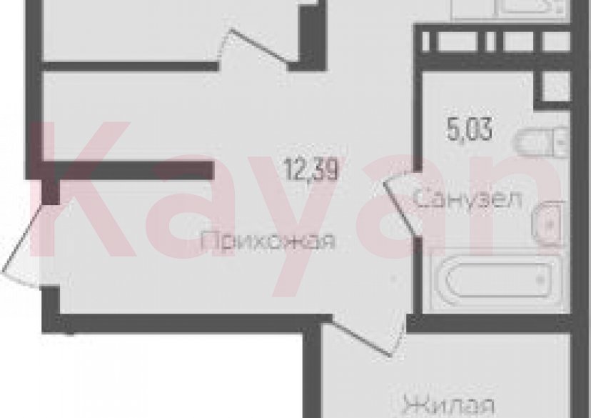Продажа 2-комн. квартиры, 64.81 кв.м фото 0