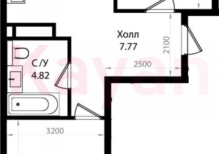Продажа 3-комн. квартиры, 54.84 кв.м фото 0 Продажа 3-комн. квартиры, 54.84 кв.м фото 0