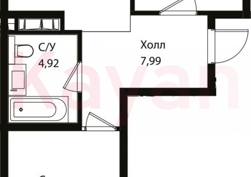 Продажа 3-комн. квартиры, 54.47 кв.м фото 0 Продажа 3-комн. квартиры, 54.47 кв.м фото 0