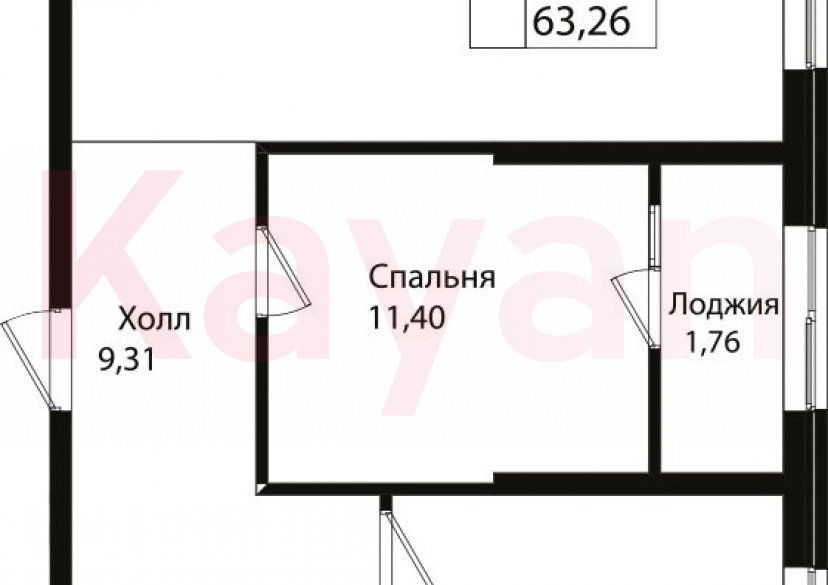 Продажа 3-комн. квартиры, 61.5 кв.м фото 0 Продажа 3-комн. квартиры, 61.5 кв.м фото 0