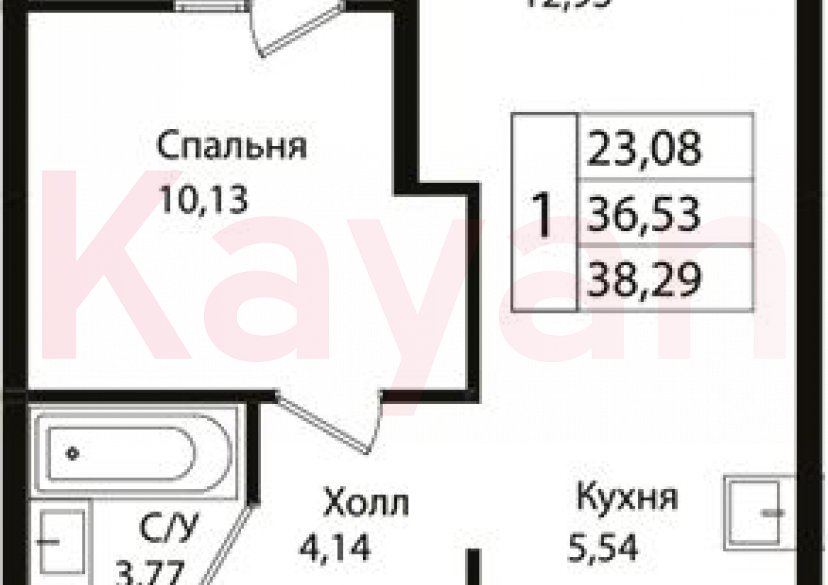 Продажа 2-комн. квартиры, 36.53 кв.м фото 0 Продажа 2-комн. квартиры, 36.53 кв.м фото 0
