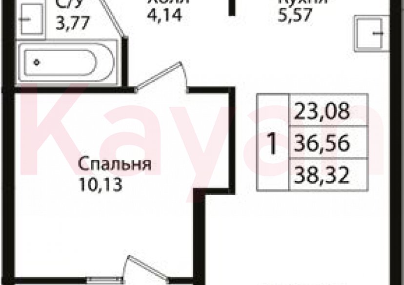 Продажа 2-комн. квартиры, 36.56 кв.м фото 0 Продажа 2-комн. квартиры, 36.56 кв.м фото 0