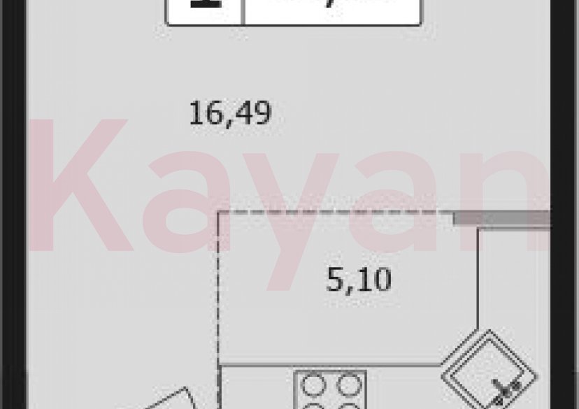 Продажа студии, 32.1 кв.м фото 0 Продажа студии, 32.1 кв.м фото 0