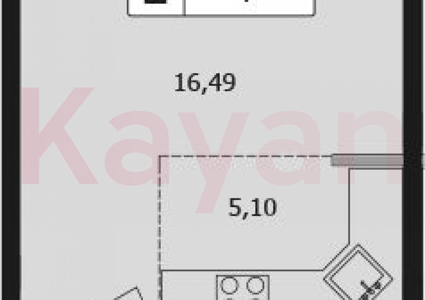 Продажа студии, 32.1 кв.м фото 0