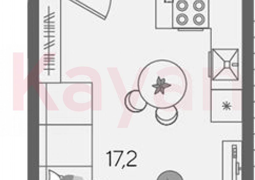 Продажа студии, 24 кв.м фото 0