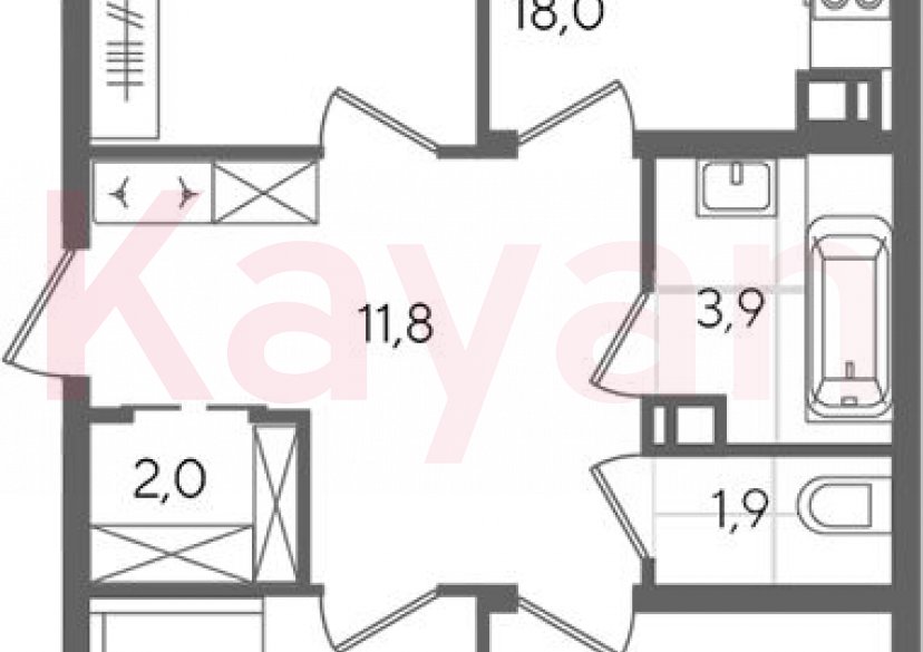 Продажа 4-комн. квартиры, 88.1 кв.м фото 0 Продажа 4-комн. квартиры, 88.1 кв.м фото 0
