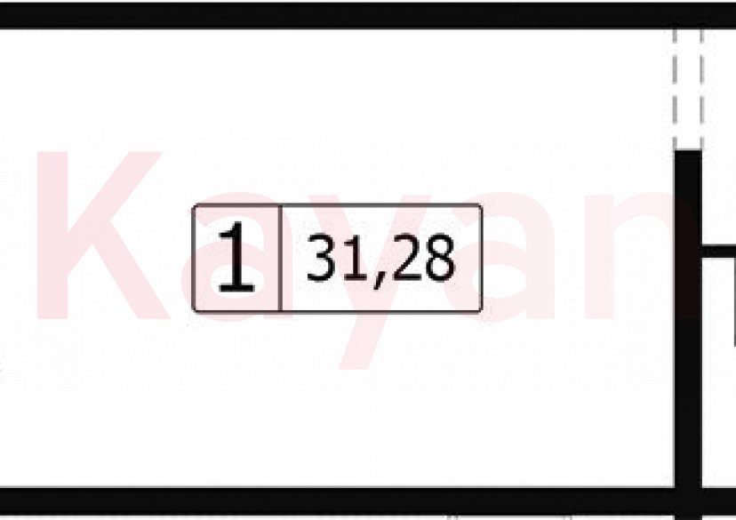 Продажа студии, 28.21 кв.м фото 0 Продажа студии, 28.21 кв.м фото 0