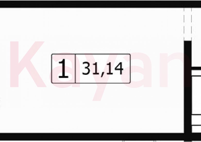 Продажа студии, 28.31 кв.м фото 0