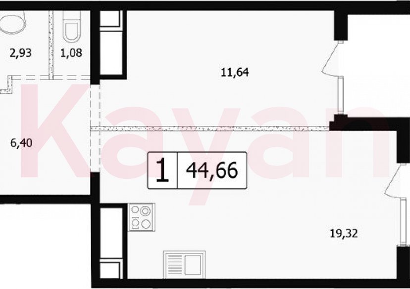 Продажа 2-комн. квартиры, 38.01 кв.м фото 0 Продажа 2-комн. квартиры, 38.01 кв.м фото 0
