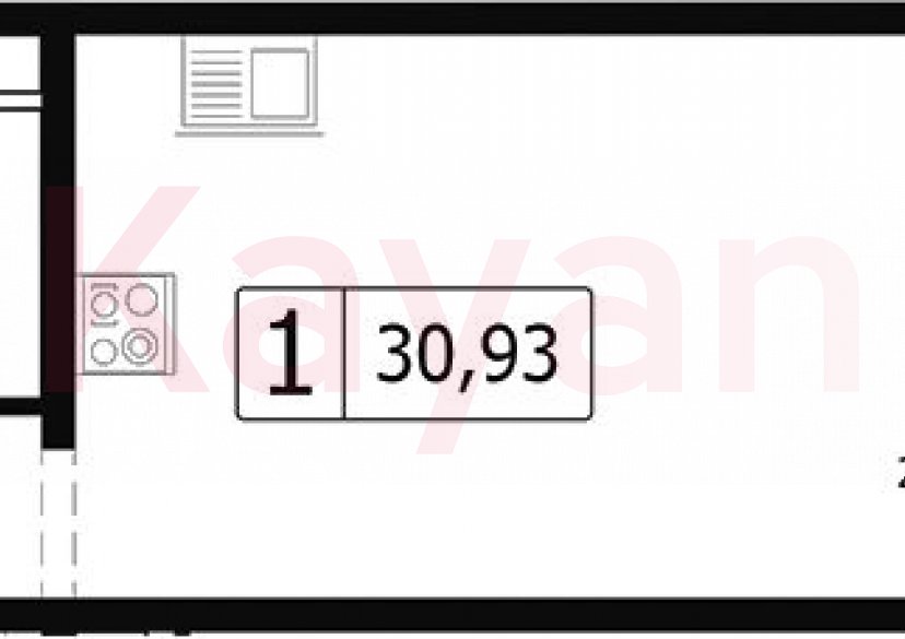 Продажа студии, 27.85 кв.м фото 0 Продажа студии, 27.85 кв.м фото 0