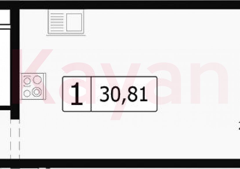 Продажа студии, 29.36 кв.м фото 0 Продажа студии, 29.36 кв.м фото 0