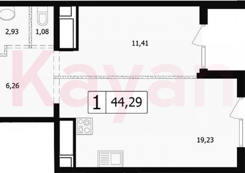 Продажа 2-комн. квартиры, 37.81 кв.м фото 0 Продажа 2-комн. квартиры, 37.81 кв.м фото 0