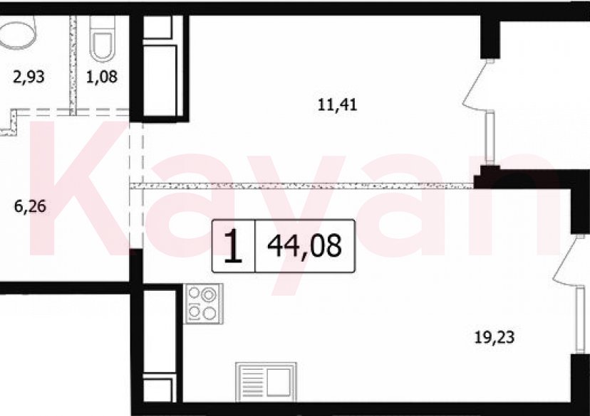 Продажа 2-комн. квартиры, 37.71 кв.м фото 0 Продажа 2-комн. квартиры, 37.71 кв.м фото 0