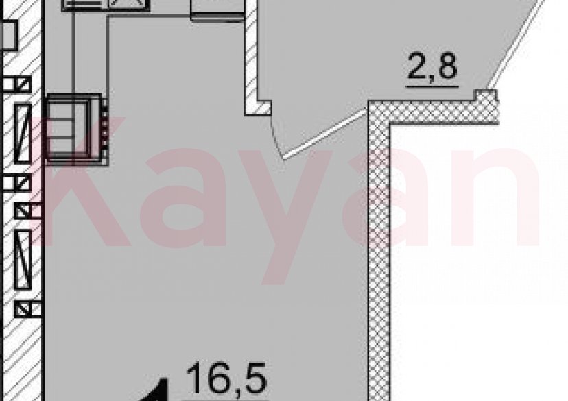 Продажа студии, 23 кв.м фото 0