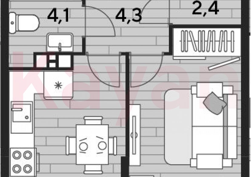 Продажа 1-комн. квартиры, 37.5 кв.м фото 0 Продажа 1-комн. квартиры, 37.5 кв.м фото 0
