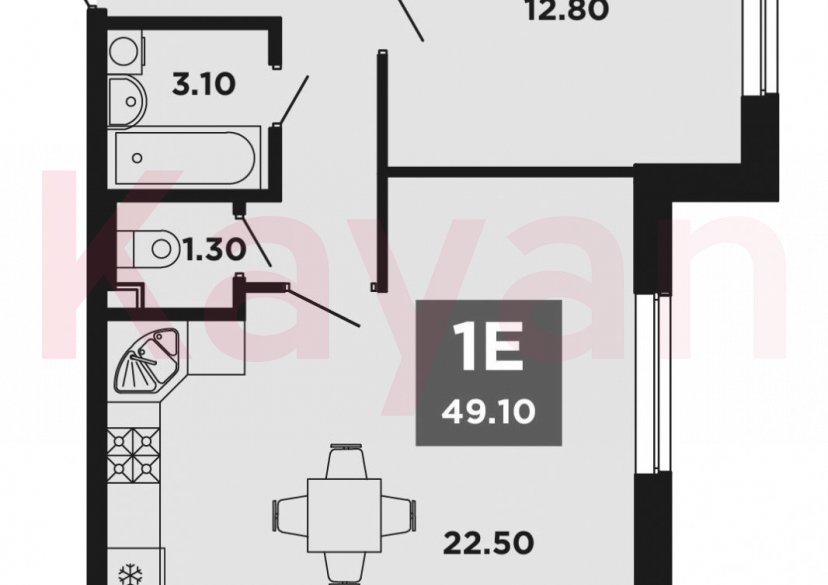 Продажа 2-комн. квартиры, 48 кв.м фото 0 Продажа 2-комн. квартиры, 48 кв.м фото 0