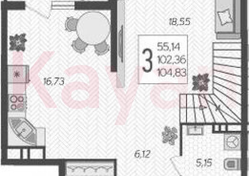 Продажа 4-комн. квартиры, 102.36 кв.м фото 0 Продажа 4-комн. квартиры, 102.36 кв.м фото 0